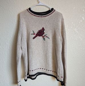 Christopher & Banks Cardinal Sweater